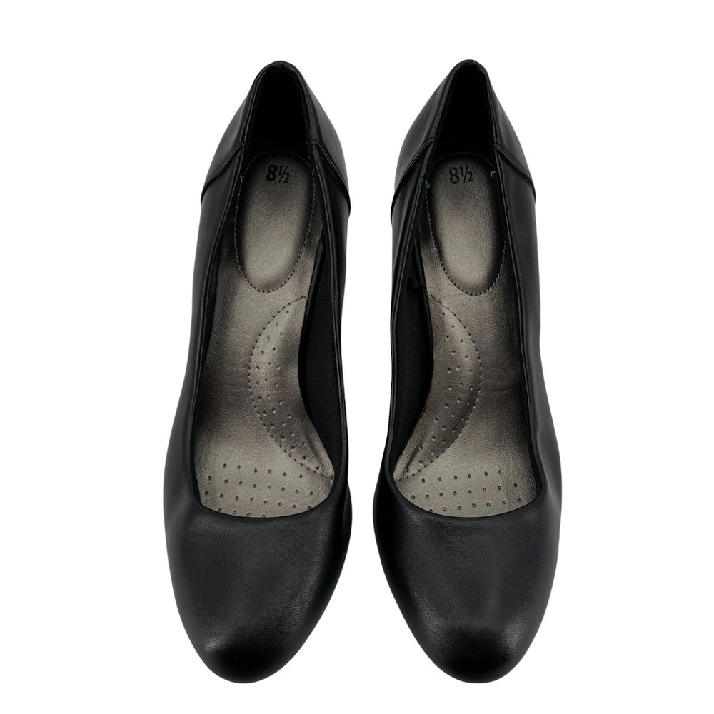 Time & Tru Black Pumps Size 8 1/2 Women’s - Picture 3 of 8